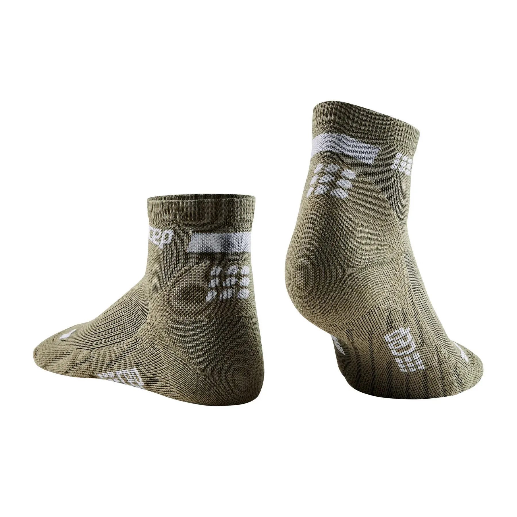 CEP Compression The Run Low Cut 4.0 Women's Compression Socks (Olive)