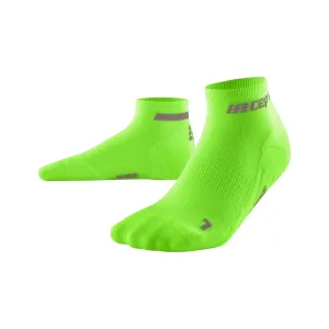 CEP Compression The Run Low Cut Women's Running Socks 4.0 (Lime Green)