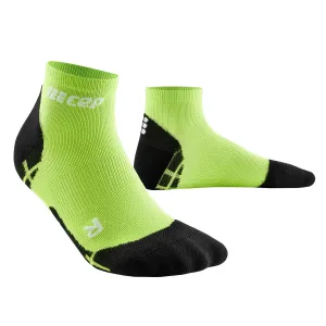 CEP Compression Ultralight Low Cut Women's Compression Compression Socks (Flash Green/Black)