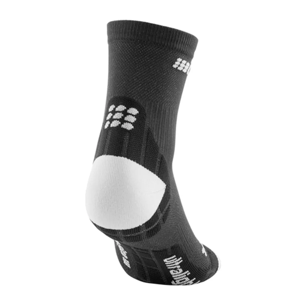 CEP Compression Ultralight Short Women's Compression Socks (Black/Light Grey)