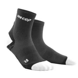 CEP Compression Ultralight Short Women's Compression Socks (Black/Light Grey)