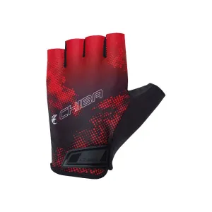 Chiba Ride II Mens Cycling Gloves (Red)
