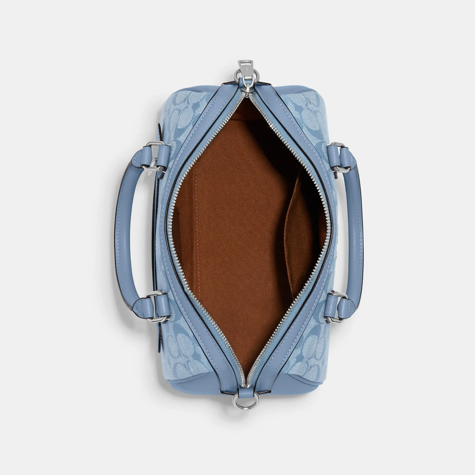 Coach Outlet Rowan Satchel In Signature Chambray