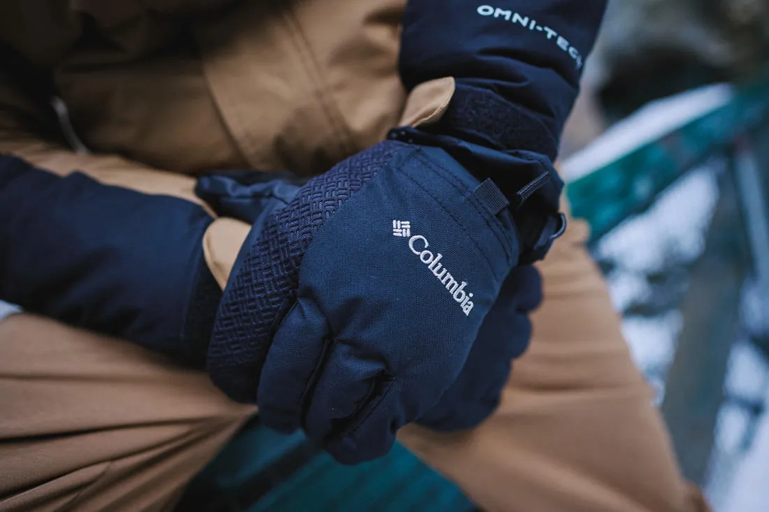 Columbia Men Black Bugaboo Interchange Gloves