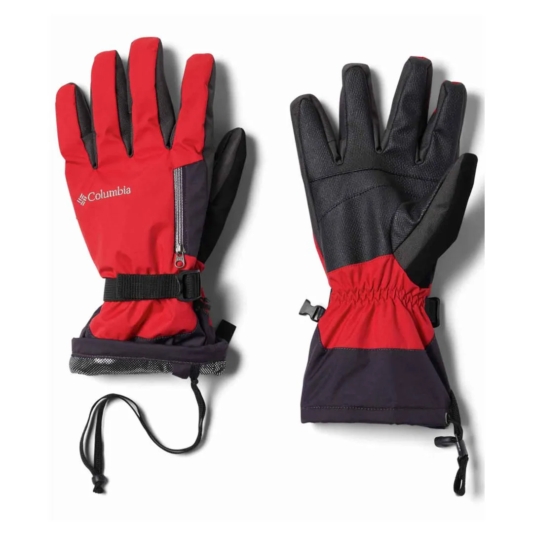 Columbia Men Red Bugaboo Interchange Gloves