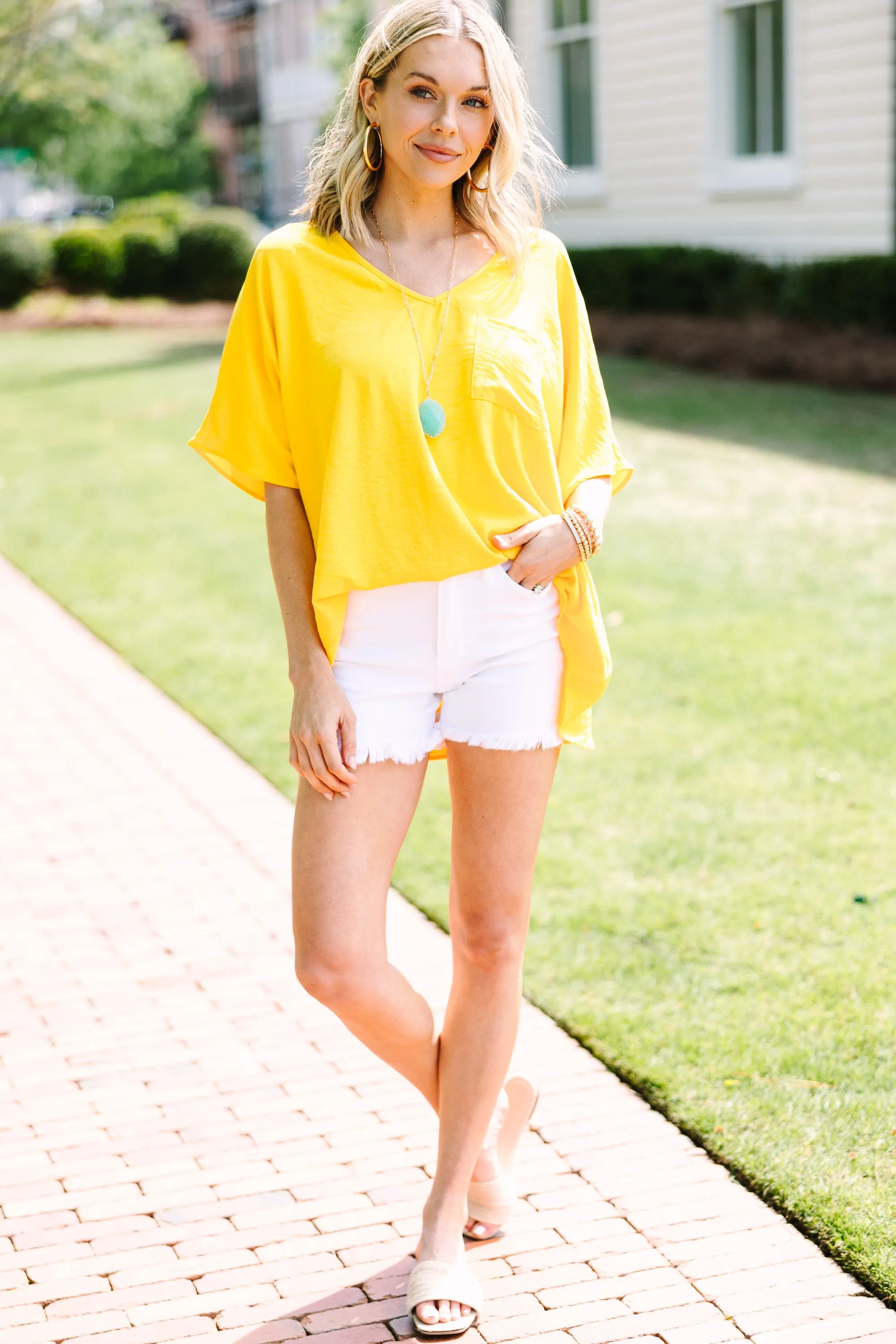 Couldn't Be Better Yellow Top