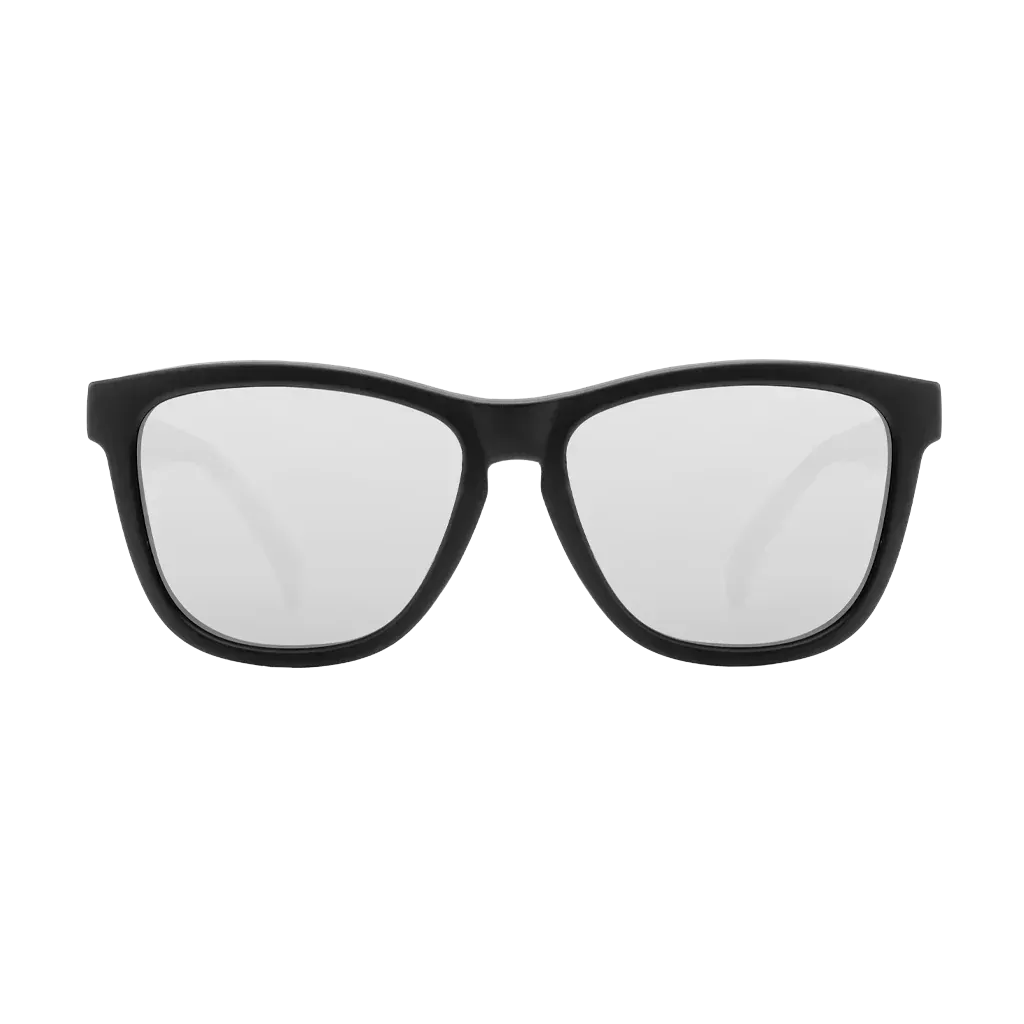 Craycol Double Dose of Coolness Sunglasses (Icy White Reflective/Matte Black)