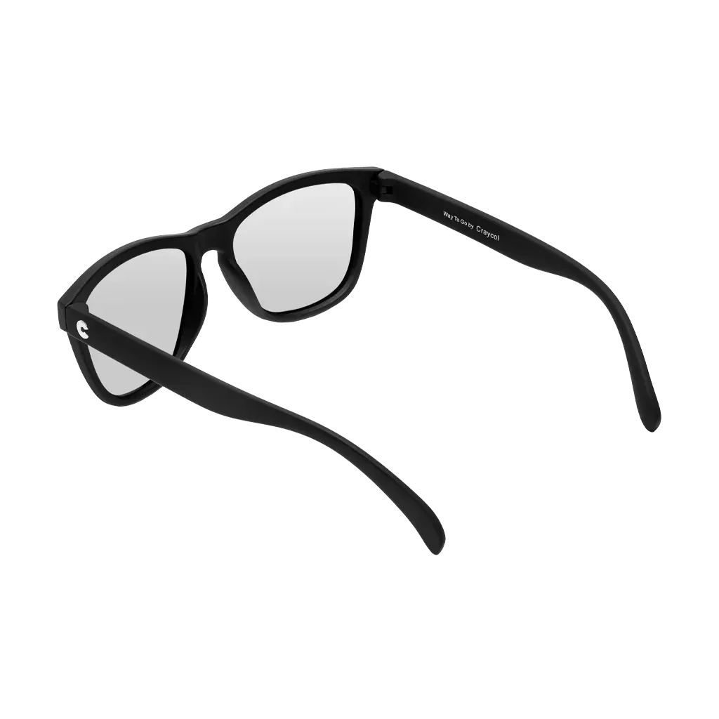 Craycol Double Dose of Coolness Sunglasses (Icy White Reflective/Matte Black)
