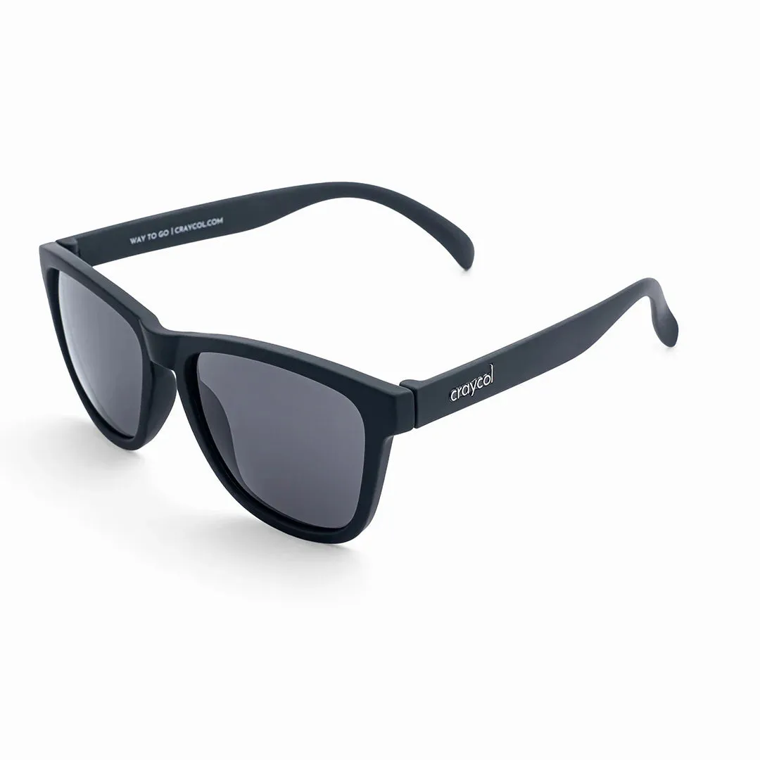 Craycol How To Be A Spy Sport Sunglasses (Black Non Reflective/Black)