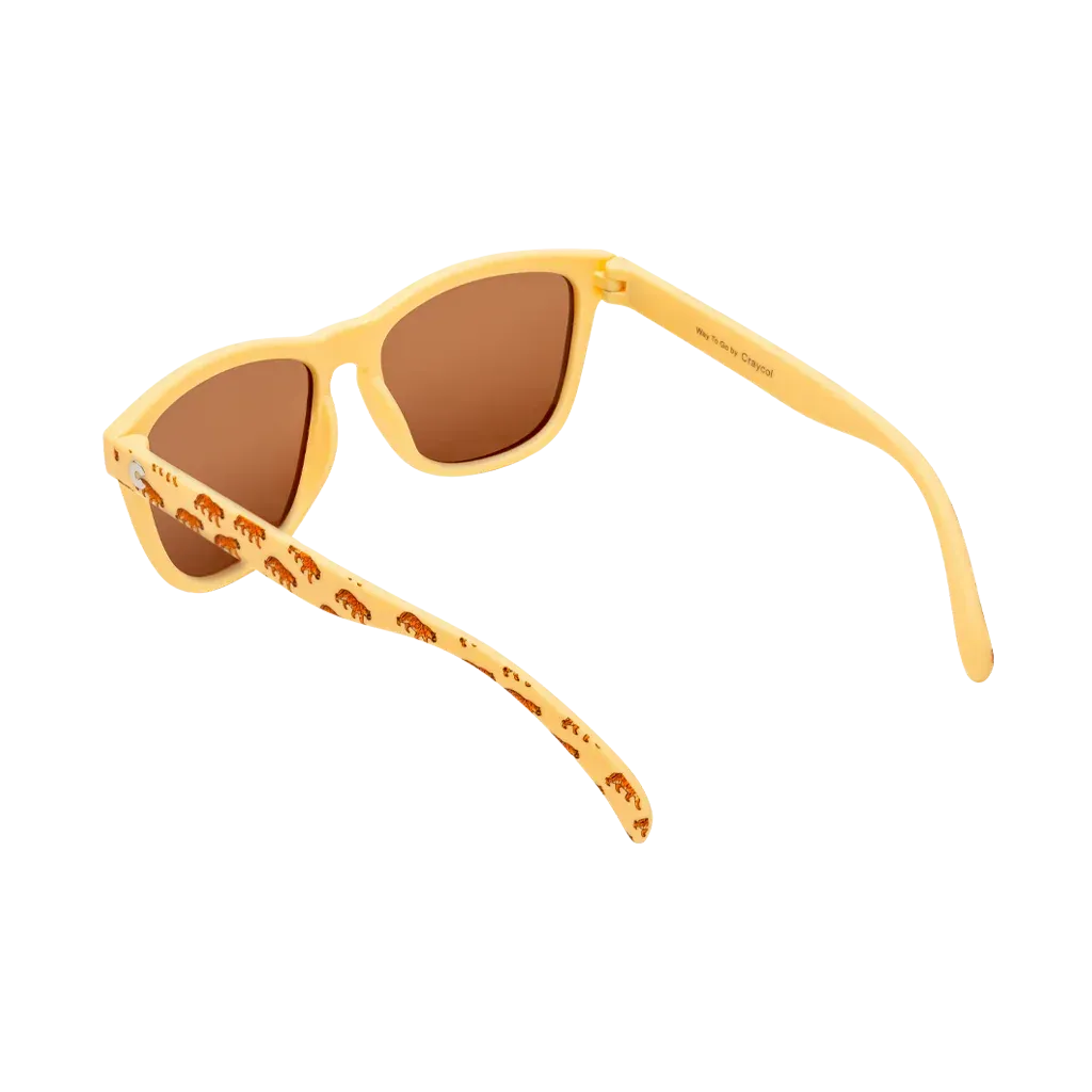 Craycol Jungle Roar Sunglasses (Brown Non Reflective/Yellow Brown)