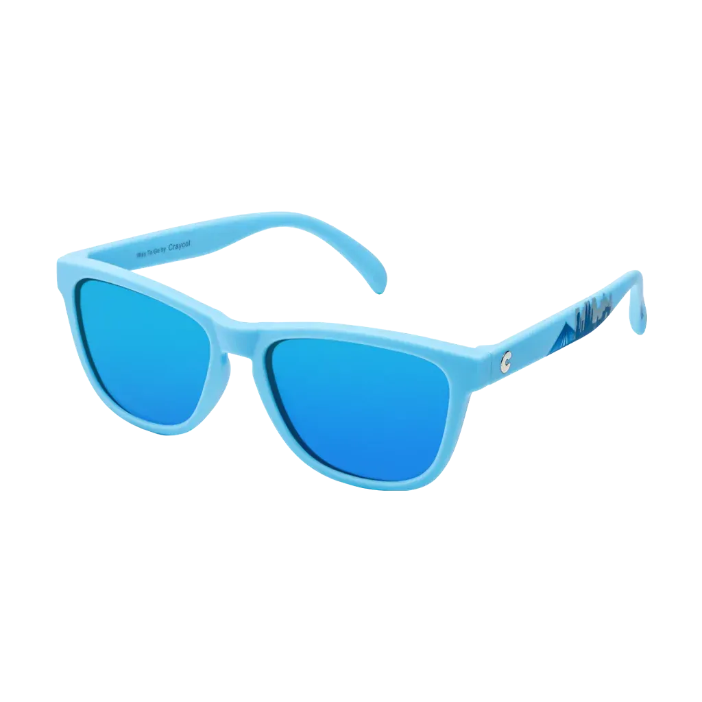Craycol Kasa Kai Sunglasses (Blue Reflective/Blue)