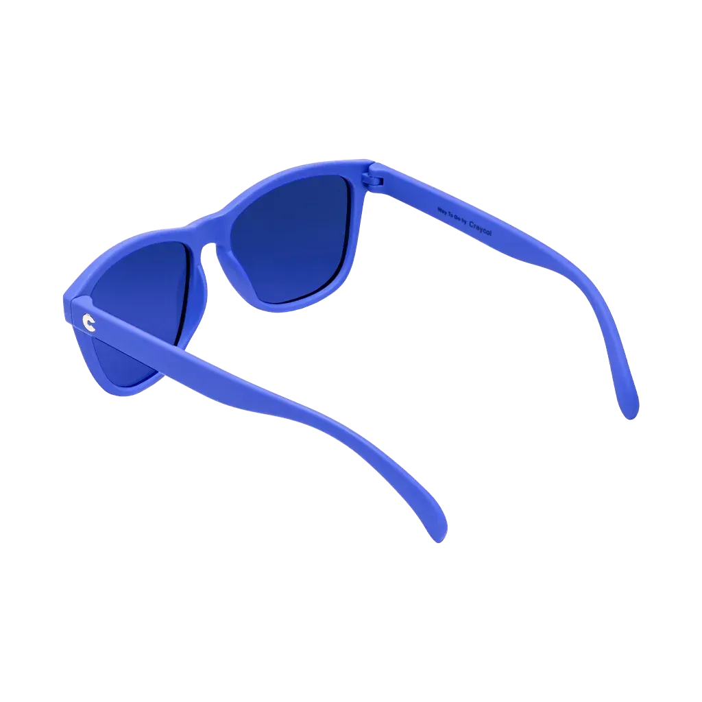 Craycol No more swipe sunnies Sunglasses (Blue Reflective/Purple)