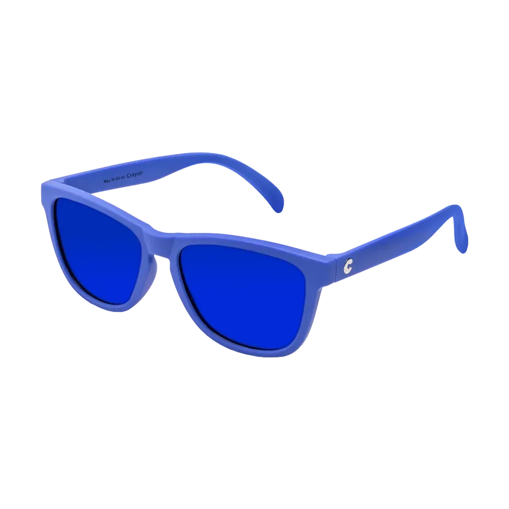 Craycol No more swipe sunnies Sunglasses (Blue Reflective/Purple)