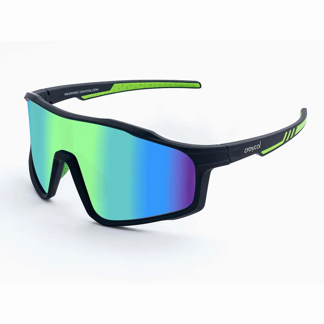 Craycol Wheelie Wonder Sport Sunglasses (Green/Black)