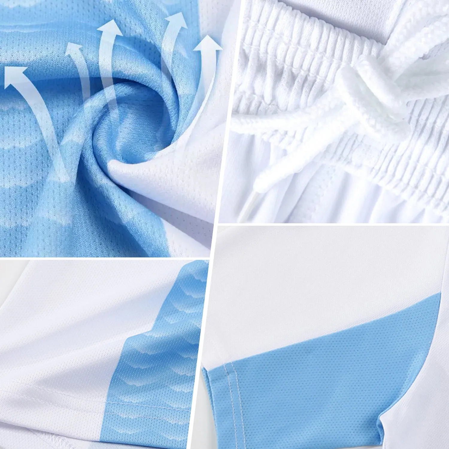 Custom Black Purple-White Geometric Shape Sublimation Soccer Uniform Jersey
