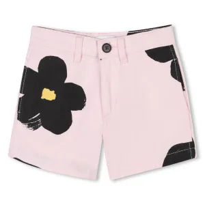 Daisy Print Shorts