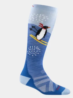 Darn Tough Kids Penguin Peak Over-the-Calf Midweight Ski & Snowboard Sock 2025