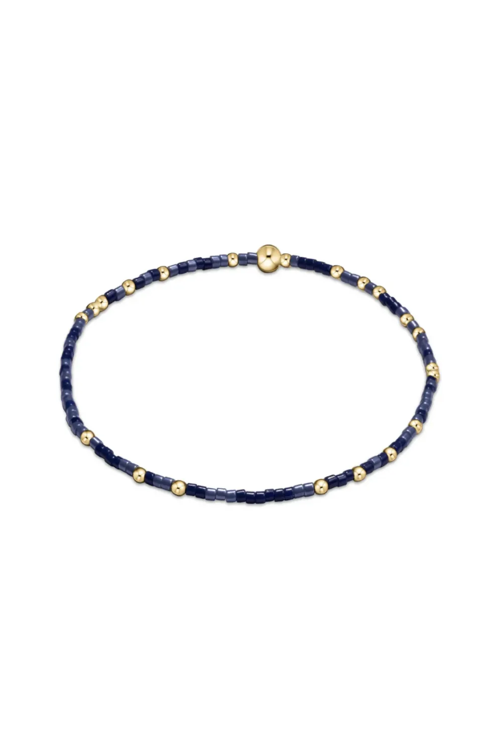ENewton Classic Hope Unwritten 2mm Bead Bracelet-All I Blue Is Win
