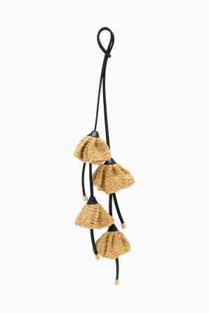 Flower Raffia Charm - Canyon Stripe Ulla Johnson