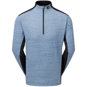 FootJoy Space Dye Thermal 1/4 Zip Chillout - Cobalt/Black