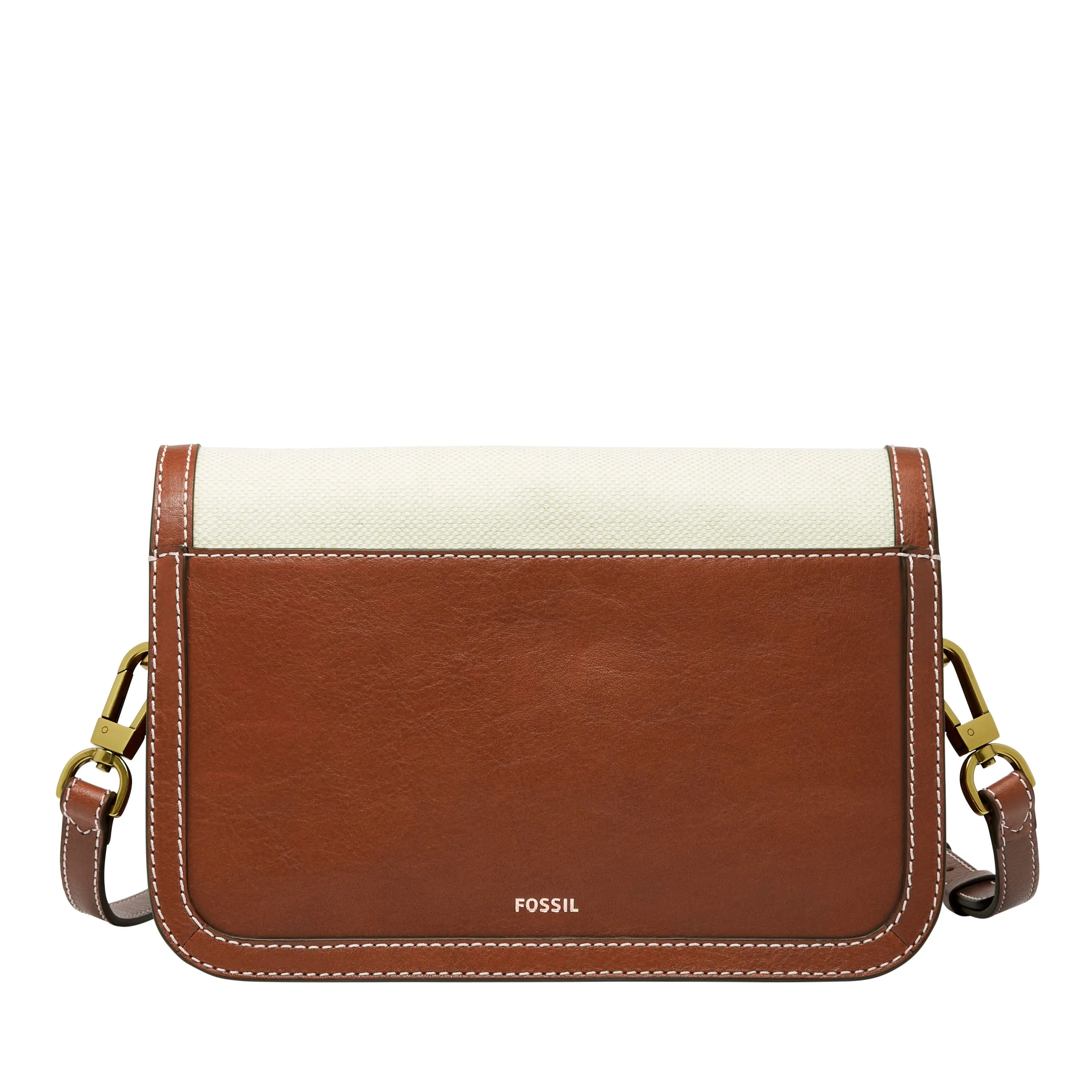 Fossil Women's Ainsley LiteHide Leather Flap Crossbody