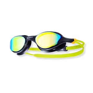 Gambitt Iceberg UV Swimming Googles (Black/Lime)