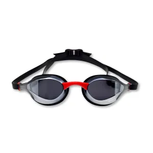 Gambitt Jet UV Swimming Googles (Black/Red)