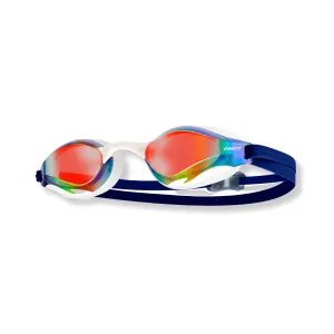 Gambitt Lane Blaze UV Swimming Googles (Mirror/White)