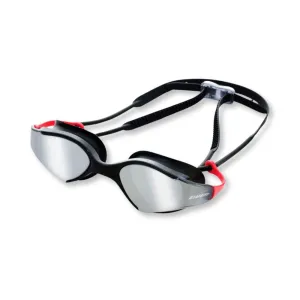 Gambitt Tide Surfer UV Swimming Googles (Black/Red)