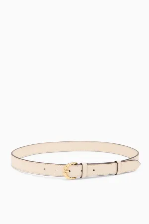 Gia Twisted Buckle Belt - Cowrie Ulla Johnson
