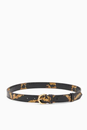 Gia Twisted Buckle Belt - Desert Exotic Ulla Johnson