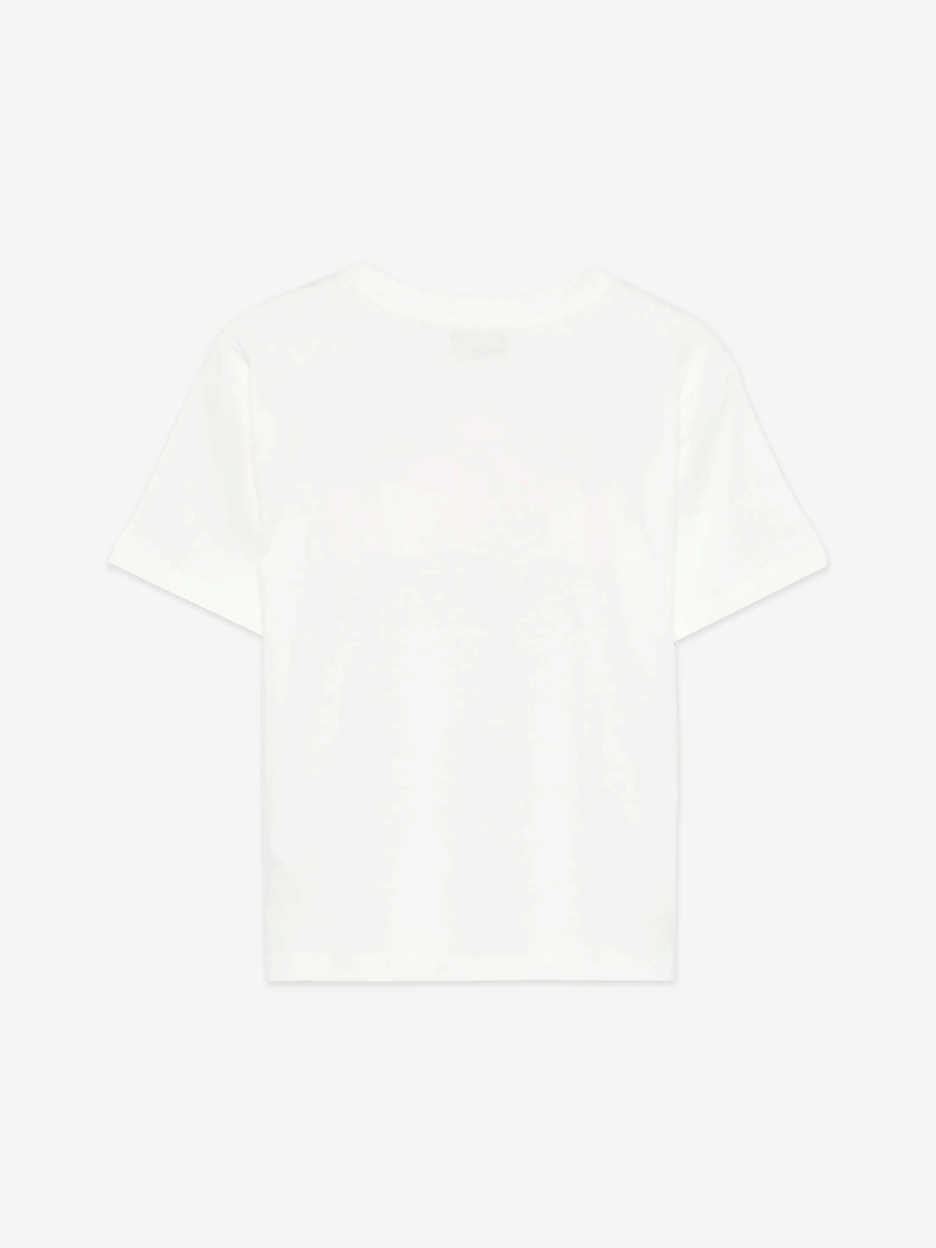 Girls Bear Logo T-Shirt in Ivory