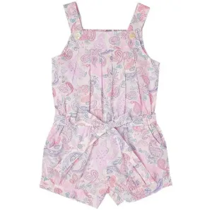 Girls' Paisley Romper In Pink
