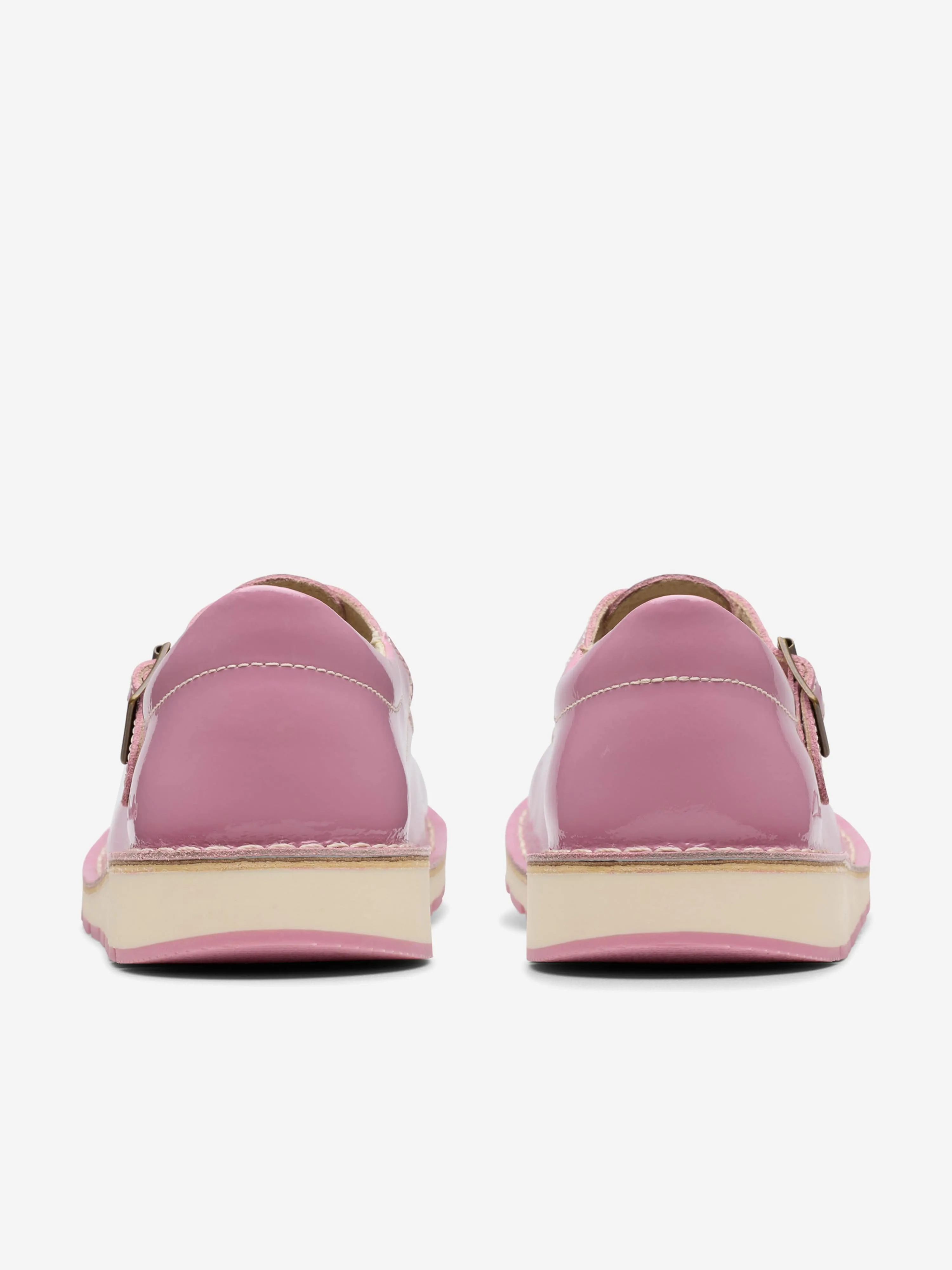 Girls Patent Joyful Skip T-Bar Shoes in Pink