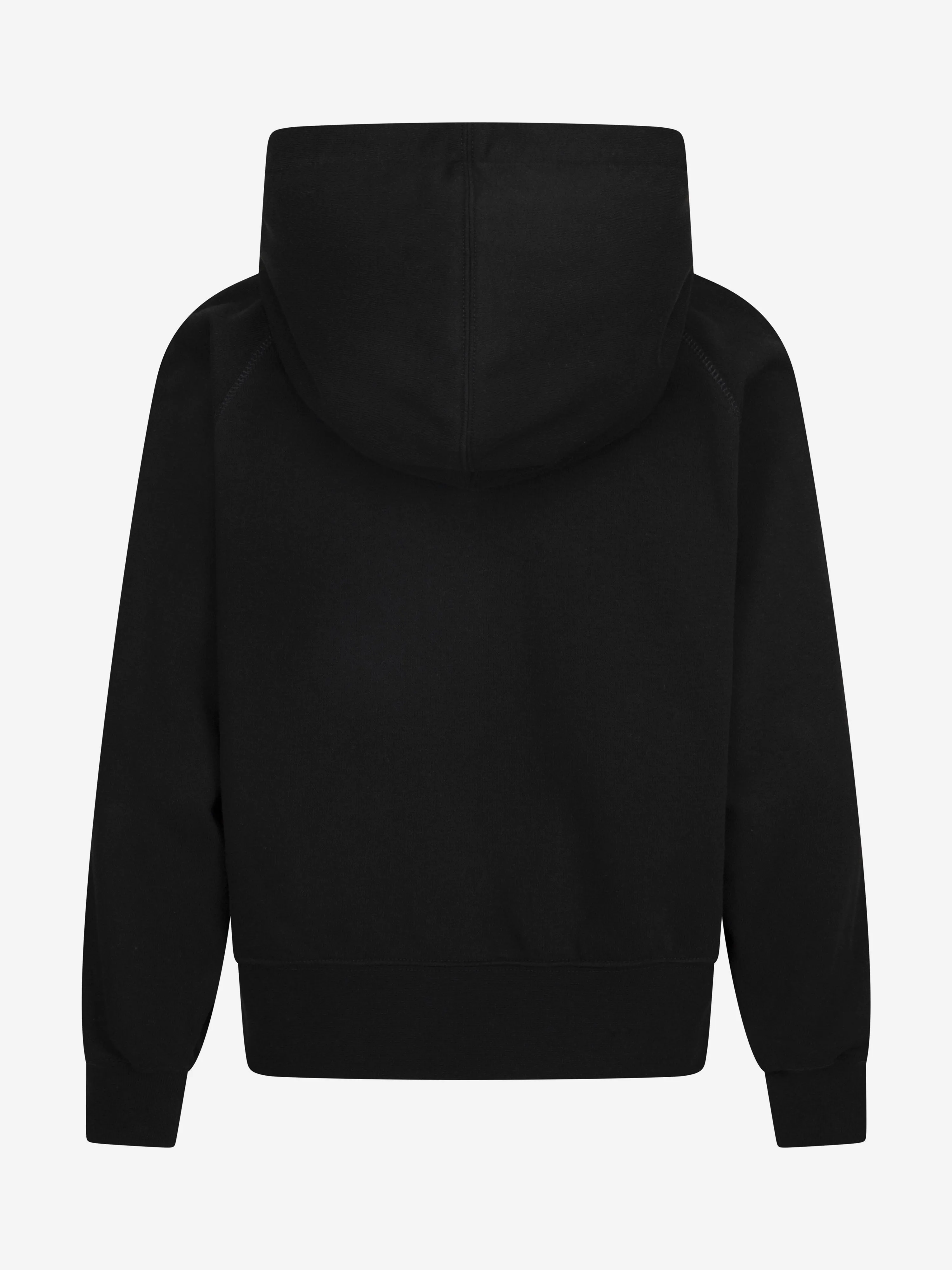 Girls Sport PO Hoodie in Black