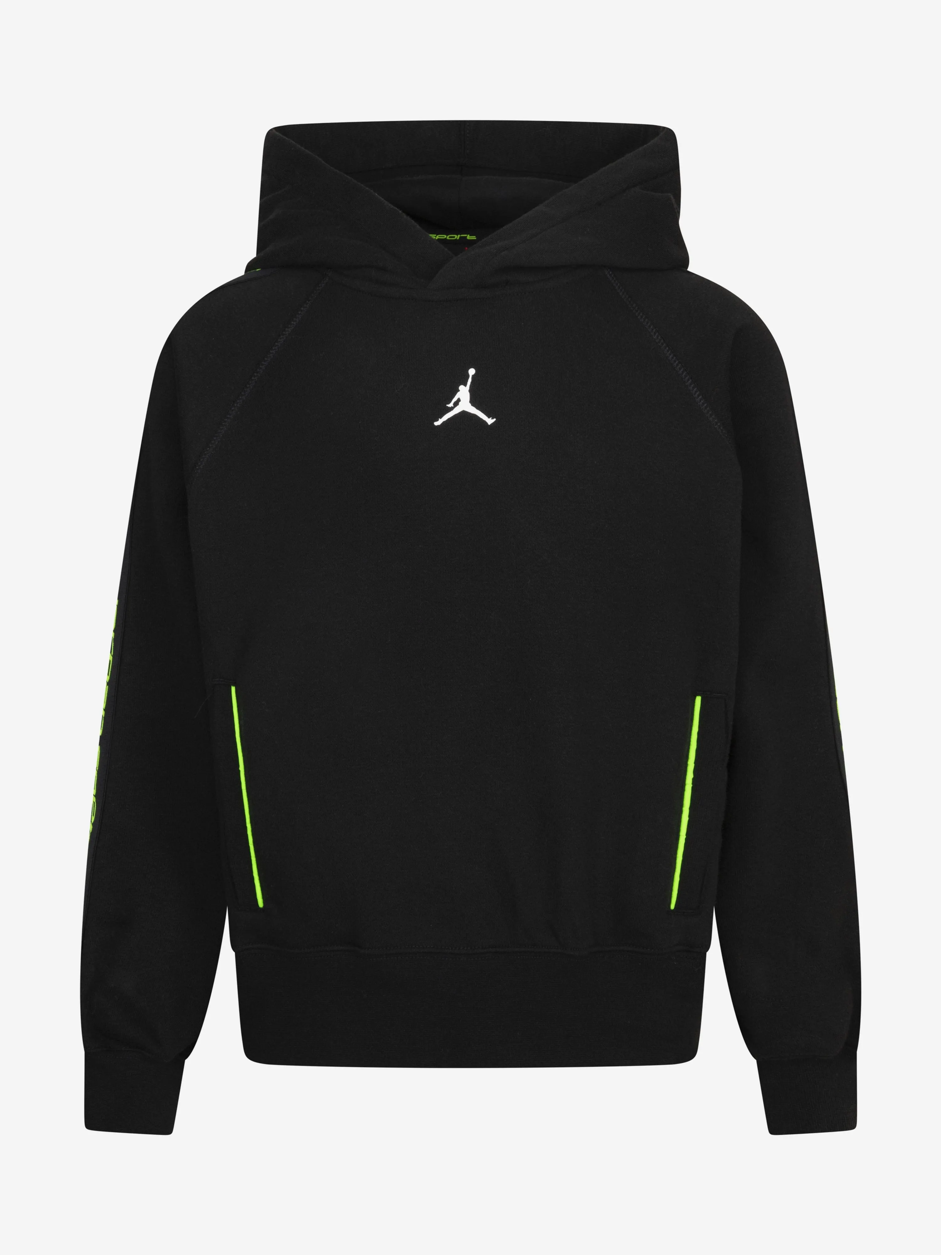 Girls Sport PO Hoodie in Black