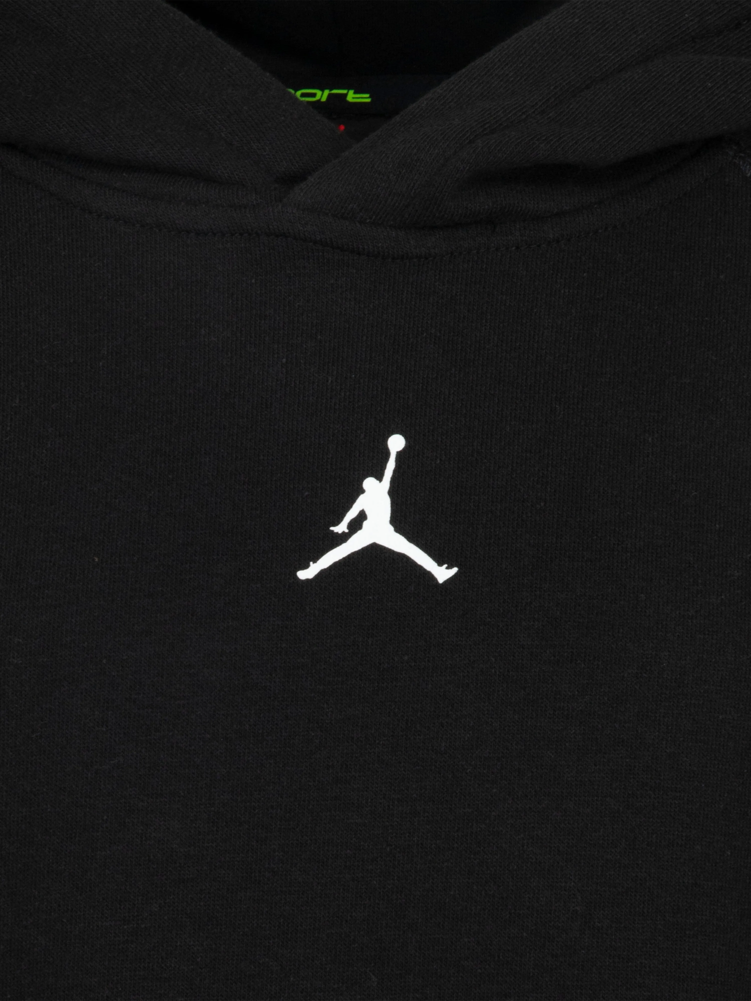 Girls Sport PO Hoodie in Black
