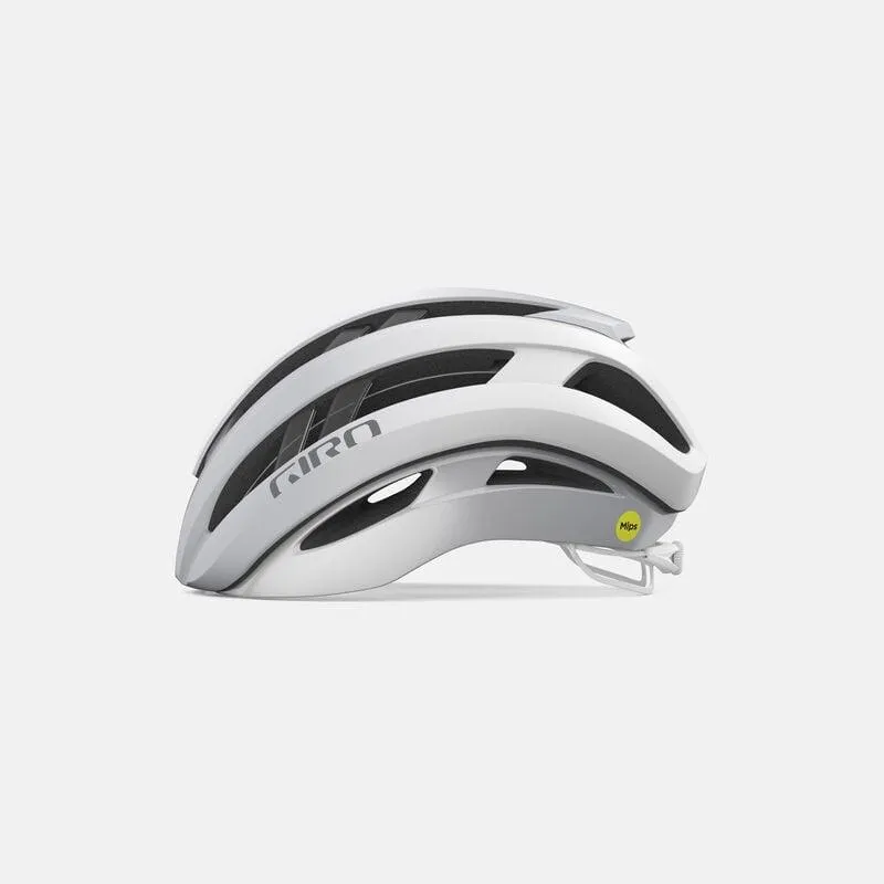 Giro Aries Spherical MIPS Road Cycling Helmet (Matte White)