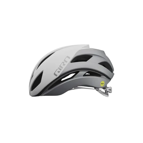 Giro Eclipse Spherical MIPS Road Cycling Helmet (Matte White/Silver)