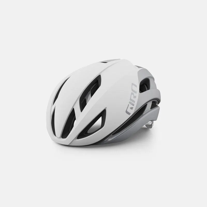 Giro Eclipse Spherical MIPS Road Cycling Helmet (Matte White/Silver)