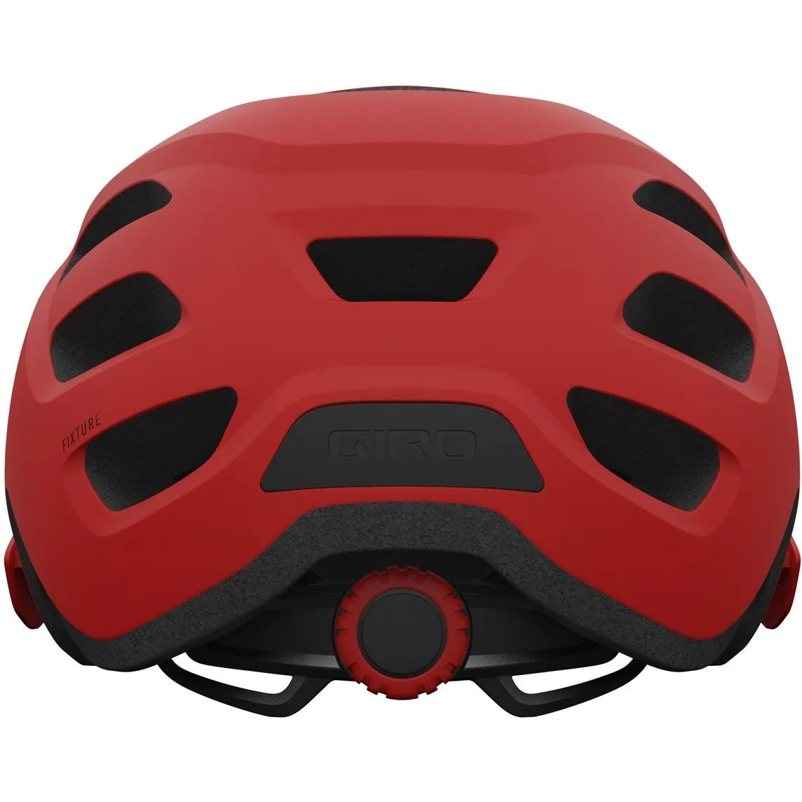 Giro Fixture MTB Cycling Helmet (Matte Trim Red)