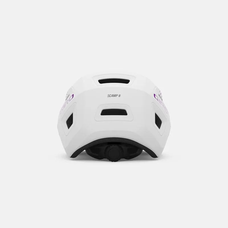 Giro Scamp II Kids Cycling Helmet (Matte Purple Towers)