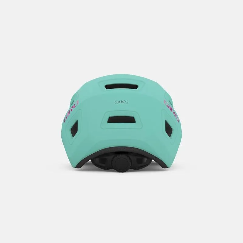 Giro Scamp II Kids Cycling Helmet (Matte Screaming Teal/Bright Pink)