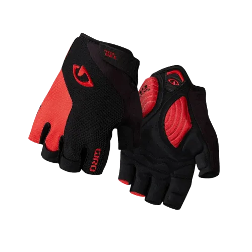 Giro Strade Dure Supergel Mens Cycling Gloves (Black/Bright Red)