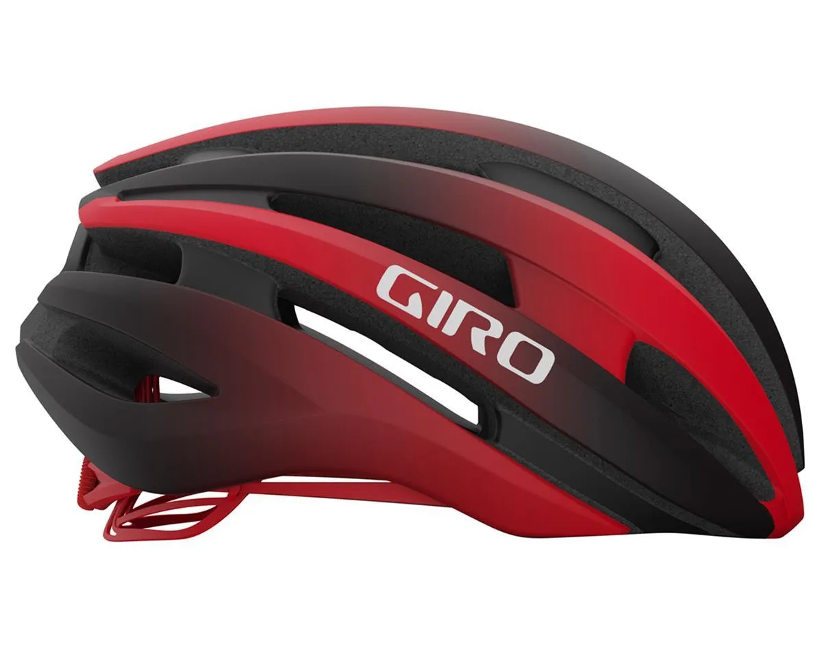 Giro Synthe MIPS II Road Cycling Helmet (Matte Black/Bright Red)