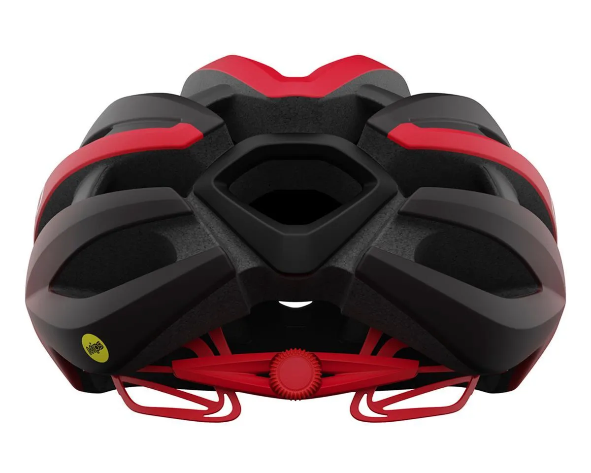 Giro Synthe MIPS II Road Cycling Helmet (Matte Black/Bright Red)