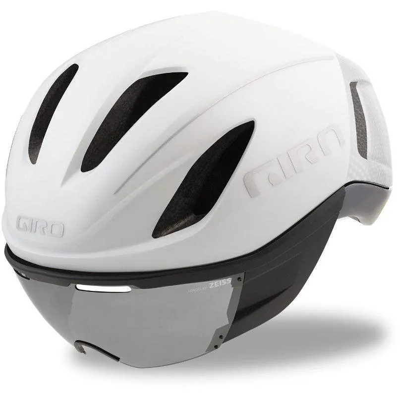 Giro Vanquish MIPS Aero Road Cycling Helmet (Matte White Silver)
