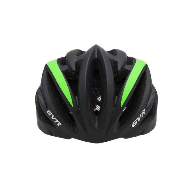GVR In-Mold Adult Road Cycling Helmet (Matt Green)