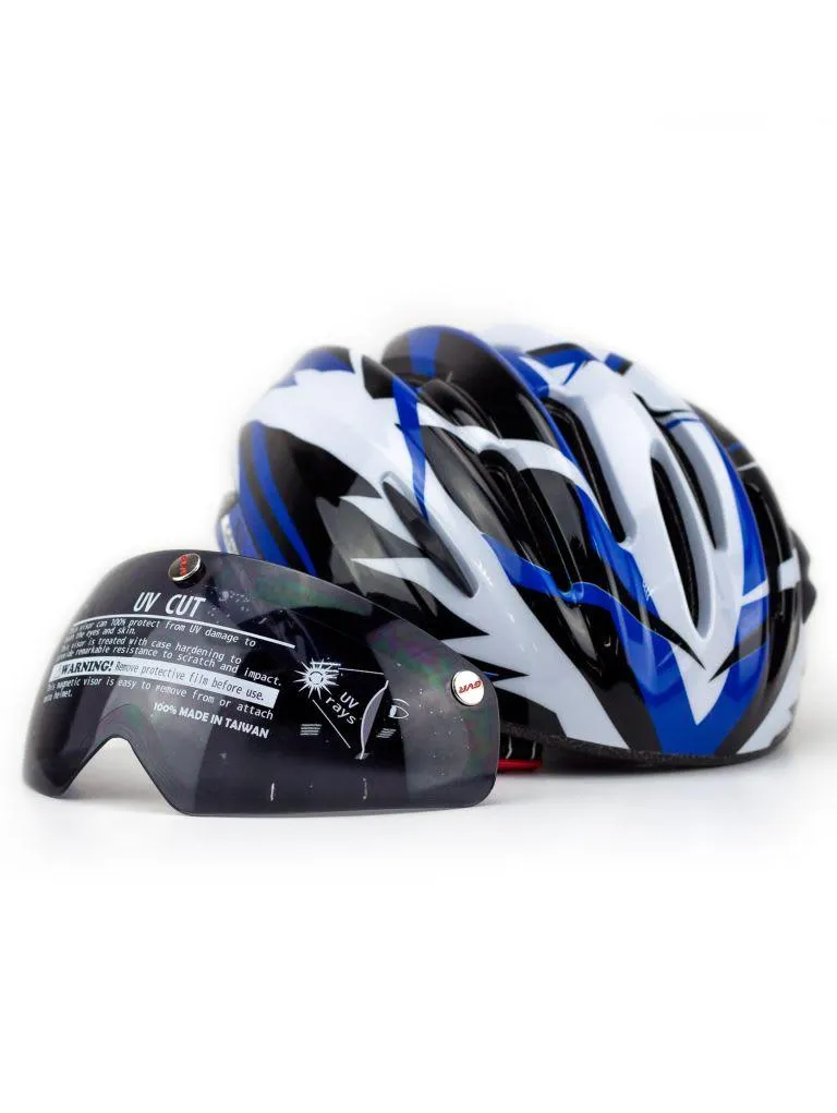GVR Jump Adult Road Cycling Helmet (Blue)