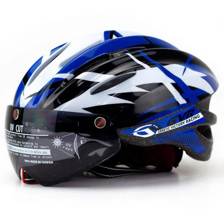 GVR Jump Adult Road Cycling Helmet (Blue)